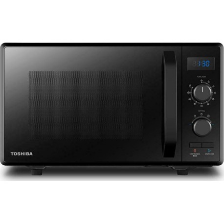 Toshiba Microwave with Grill 23lt Μαύρος